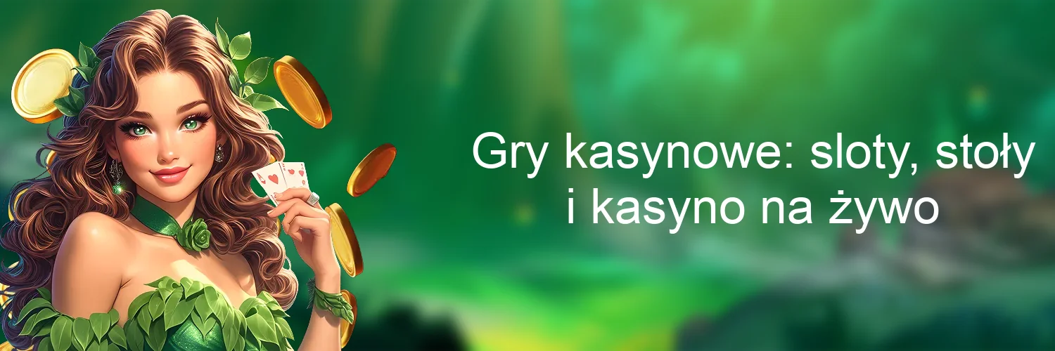 Gry kasynowe: sloty, stoły i kasyno na żywo